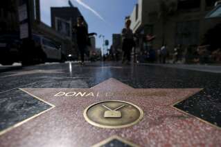 L'étoile de Donald Trump vandalisée sur le Walk of Fame à Hollywood
