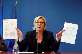 Face aux mauvais sondages, Marine Le Pen fait fuiter des résultats choisis du questionnaire du FN