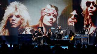 Les Guns N'Roses de retour avec leur première chanson en 13 ans (Guns N' Roses en avril 2012 par REUTERS/Matt Sullivan)