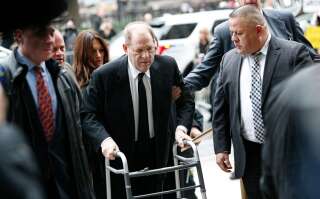 Harvey Weinstein à New York le 6 janvier pour le début de son procès