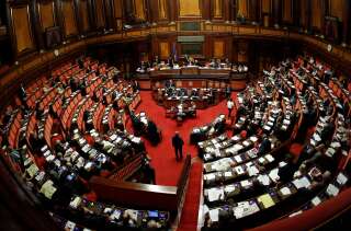 Une réunion du Sénat italien a été interrompue par une vidéo pornographique, le 17 janvier 2022.