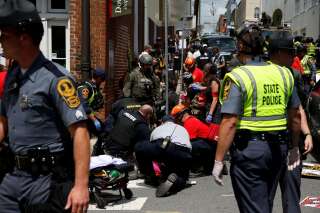 Les effets de l'attaque du néonazi qui avait foncé dans la foule à Charlottesville