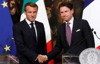 Emmanuel Macron et Giuseppe Conte, le 18 septembre à Rome, se sont mis d'accord sur 
