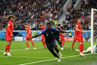 Samuel Umtiti débloque France-Belgique d'une tête rageuse avec son premier but de la Coupe du monde 2018