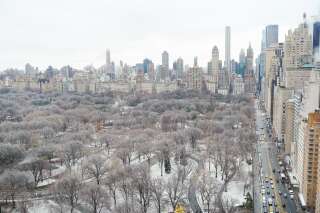 Une vue aérienne de Central Park, à New York, le 25 février 2022. (photo d'illustration)