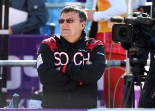 Patrick Montel, ici en 2016 aux Jeux olympiques d'hiver de Sochi.