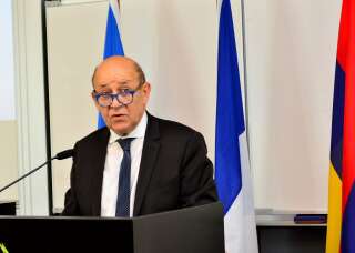 Jean-Yves Le Drian, ministre des Affaires étrangères