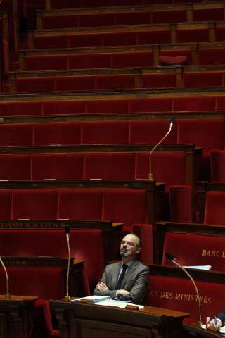 Édouard Philippe à l'Assemblée nationale ce mardi 31 mars (illustration).