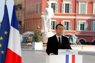 14-Juillet: A Nice, Macron dit comprendre la colère des victimes mais rend hommage à Hollande