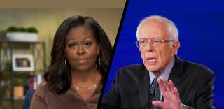 À la convention démocrate, Michelle Obama et Bernie Sanders unissent leurs forces