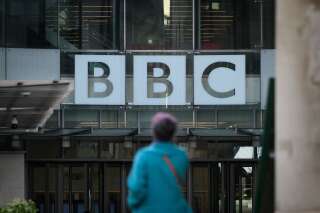 Le logo de la BBC sur la BBC Broadcasting House le 17 janvier 2022 à Londres (photo d'illustration).