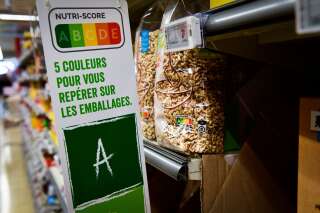 Le code couleur Nutri-Score dans un supermarché