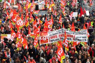La manifestation du 5 décembre contre la réforme des retraites à Marseille