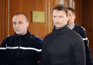 Tony Vairelles, ancien international français de football, arrive à la cour d'appel de Nancy, le 28 décembre 2011.
