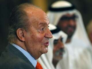 Juan Carlos, ici en 2014 à Abu Dhabi lors du Spain Economic Forum.