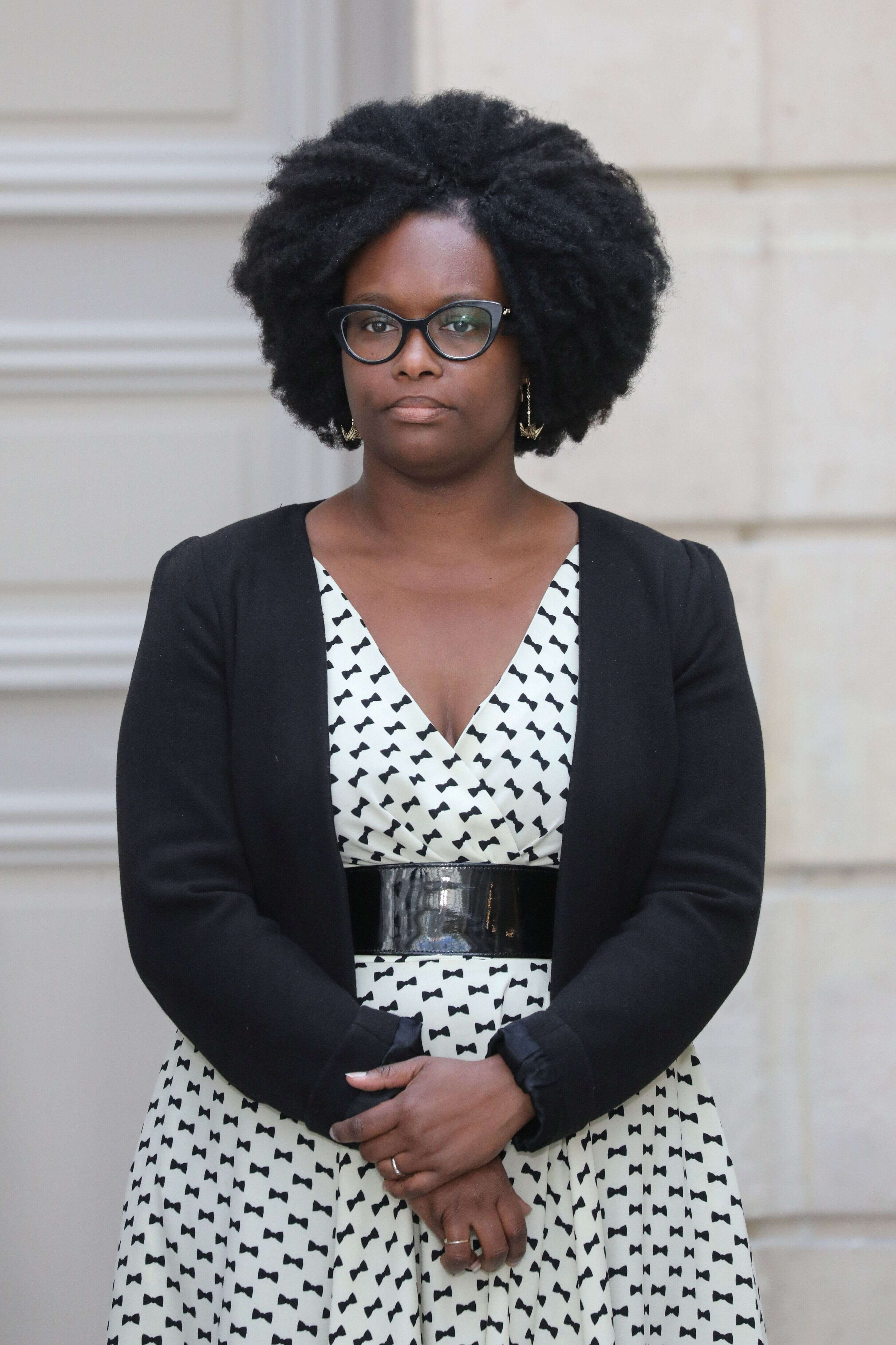 Sibeth Ndiaye, ici en avril 2019 à l'Élysée, s'est réjouie de la décision des députés Insoumis de saisir le procureur de Paris pour les propos de Alain Finkielkraut.