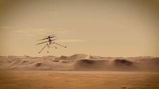 Le drone Ingenuity sera le premier hélicoptère à avoir jamais volé dans le ciel de Mars.