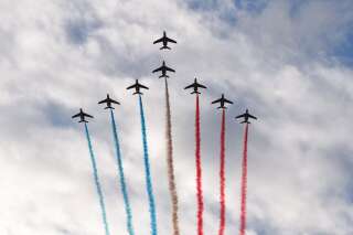 Image d'illustration d'avions de la Patrouille de France.
