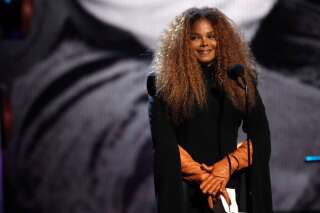 Inductee Janet Jackson speaks during the 2019 Rock and Roll Hall of Fame induction ceremony in Brooklyn, New York, U.S., March 29, 2019.  REUTERS/Mike Segar