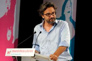 Laurent Bouvet le 25 août 2012 aux Université d'été du parti socialiste, à La Rochelle.