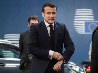 Emmanuel Macron, ici le 21 février à Bruxelles, s'est montré pessimiste sur 