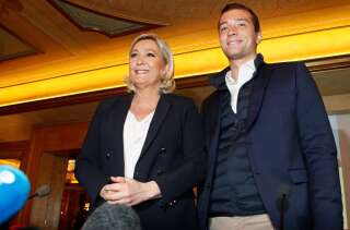 Jordan Bardella et Marine Le Pen, le 18 mai 2019 à Milan