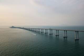 La Chine inaugure le plus grand pont maritime au monde