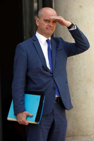 Jean-Michel Blanquer à la sortie d'un conseil des ministres début 2019.