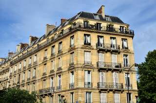 Immeuble de type haussmannien dans Paris