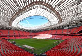 Photo du stade San Mames à Bilbao le 7 février 2020.