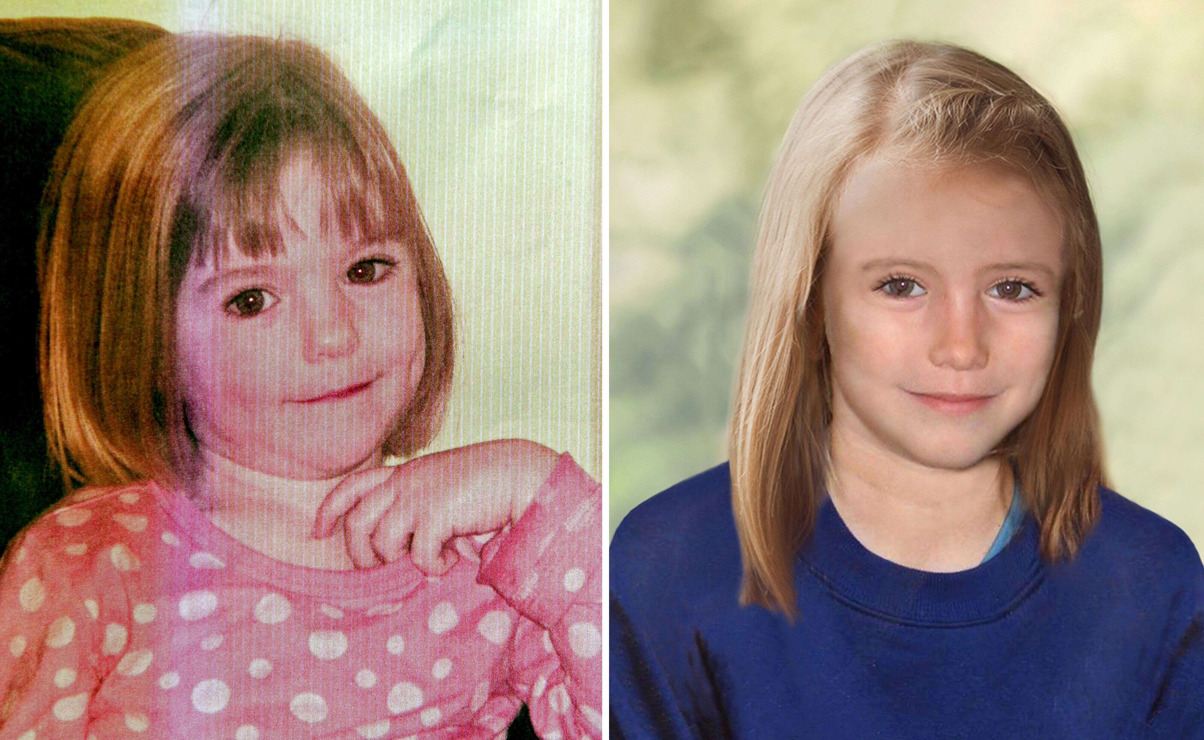 La police britannique a publié en 2012 une photo du visage que pourrait avoir Maddie McCann à 9 ans.