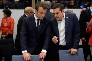 Emmanuel Macron et Alexis Tsipras, les deux alliés que tout aurait pu opposer