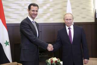 Vladimir Poutine rencontre Bachar al-Assad et le félicite pour ses 