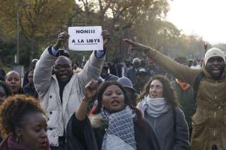 Un millier de manifestants à Paris contre l'esclavage en Libye