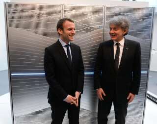 Emmanuel Macron et Thierry Breton