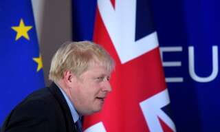 Boris Johnson  à Bruxelles pour un sommet européen le 17 octobre