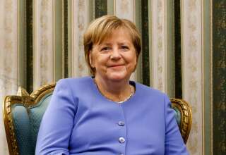 Angela Merkel, ici le 29 octobre 2021, va quitter le pouvoir après 16 ans à la chancellerie en Allemagne.