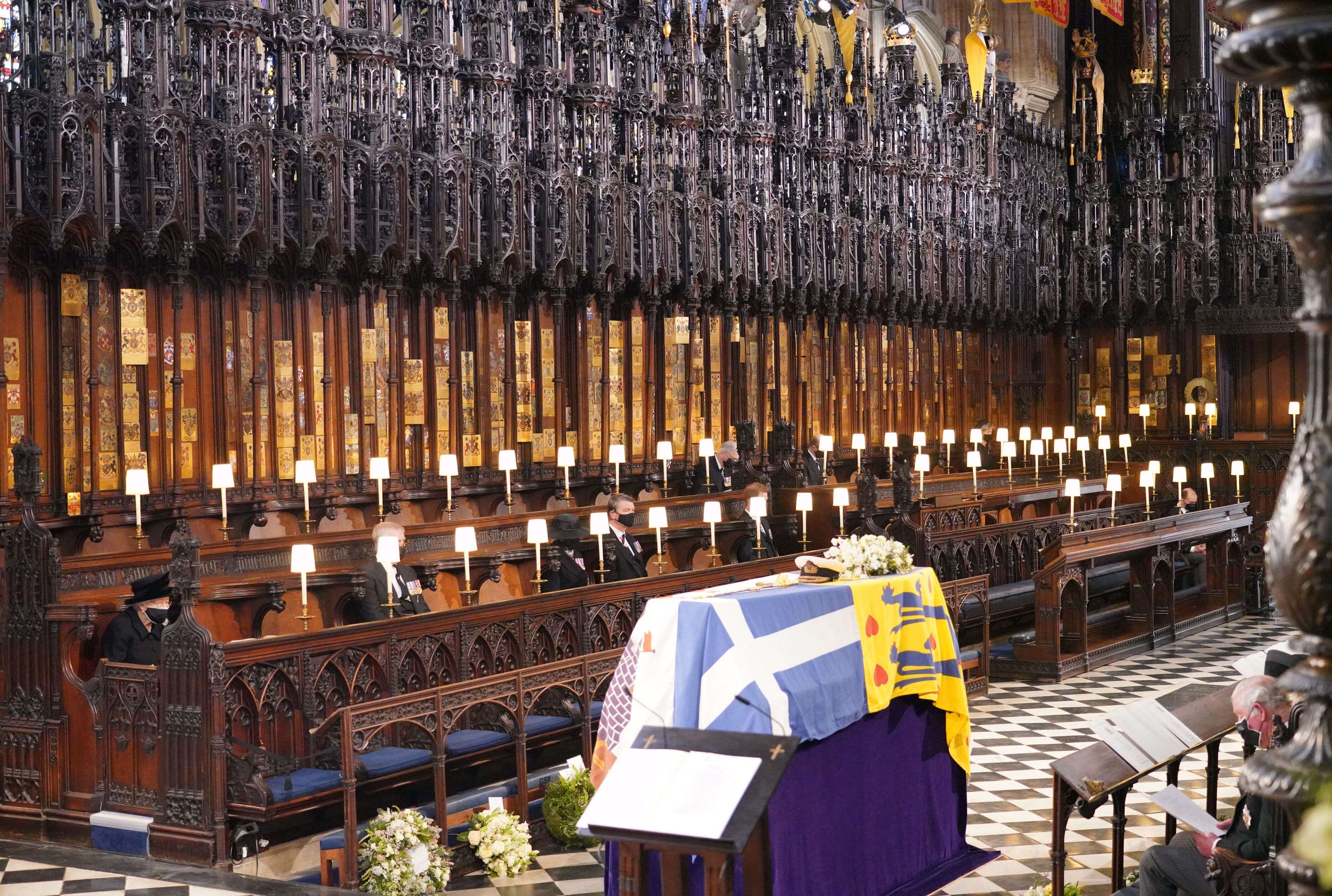 Les images des obsèques du prince Philip, inhumé au caveau royal de Windsor