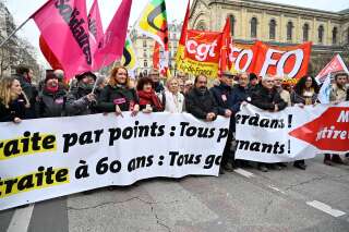 À Paris, 7.800 personnes ont manifesté ce 20 février contre la réforme des retraites, a annoncé le ministère de l'Intérieur.