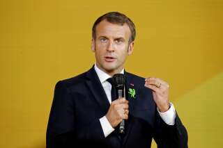 Emmanuel Macron lors d'une intervention à Bpifrance à Paris le 1er octobre.