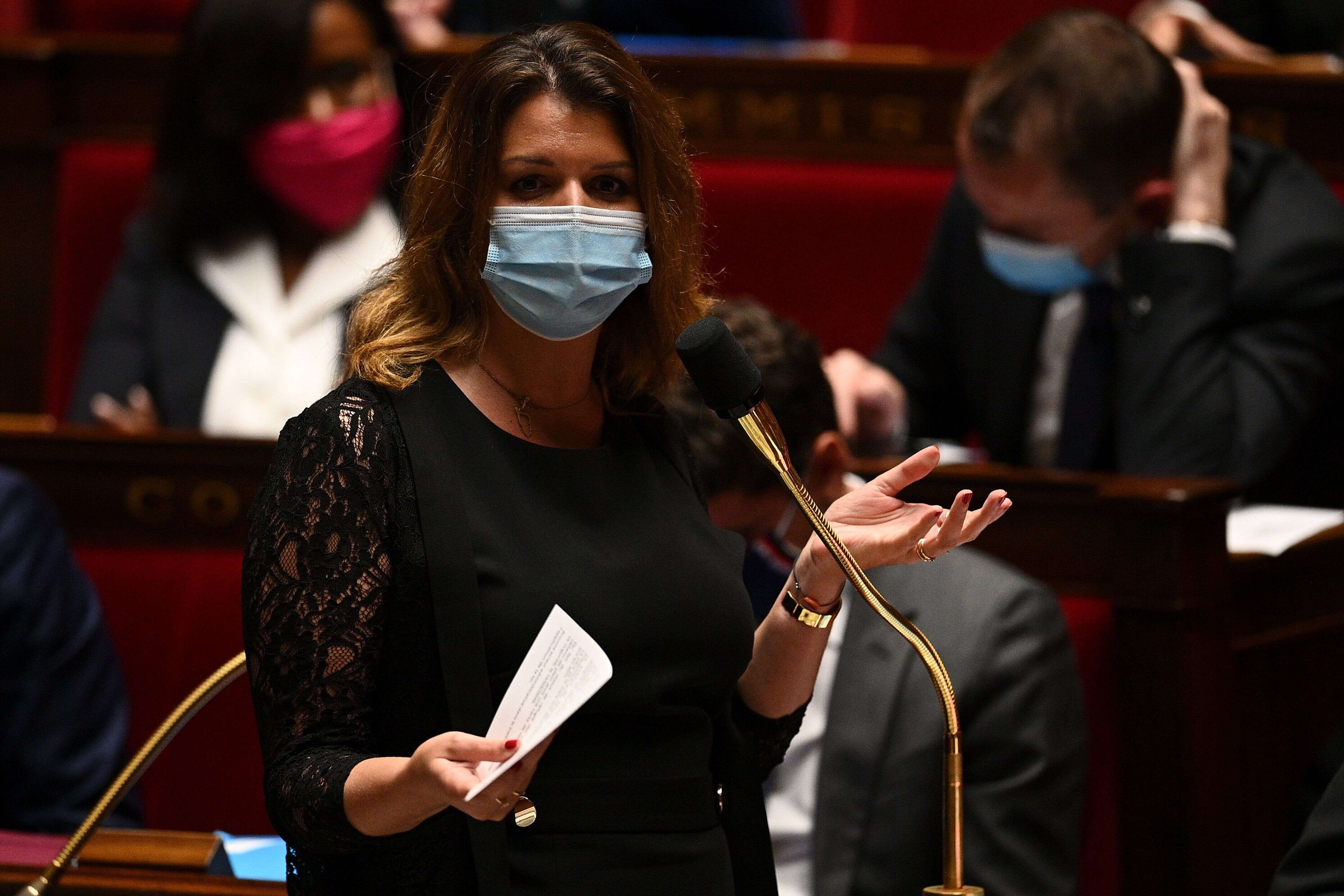 Marlène Schiappa, ici à l'Assemblée nationale à Paris, le 20 octobre 2020.