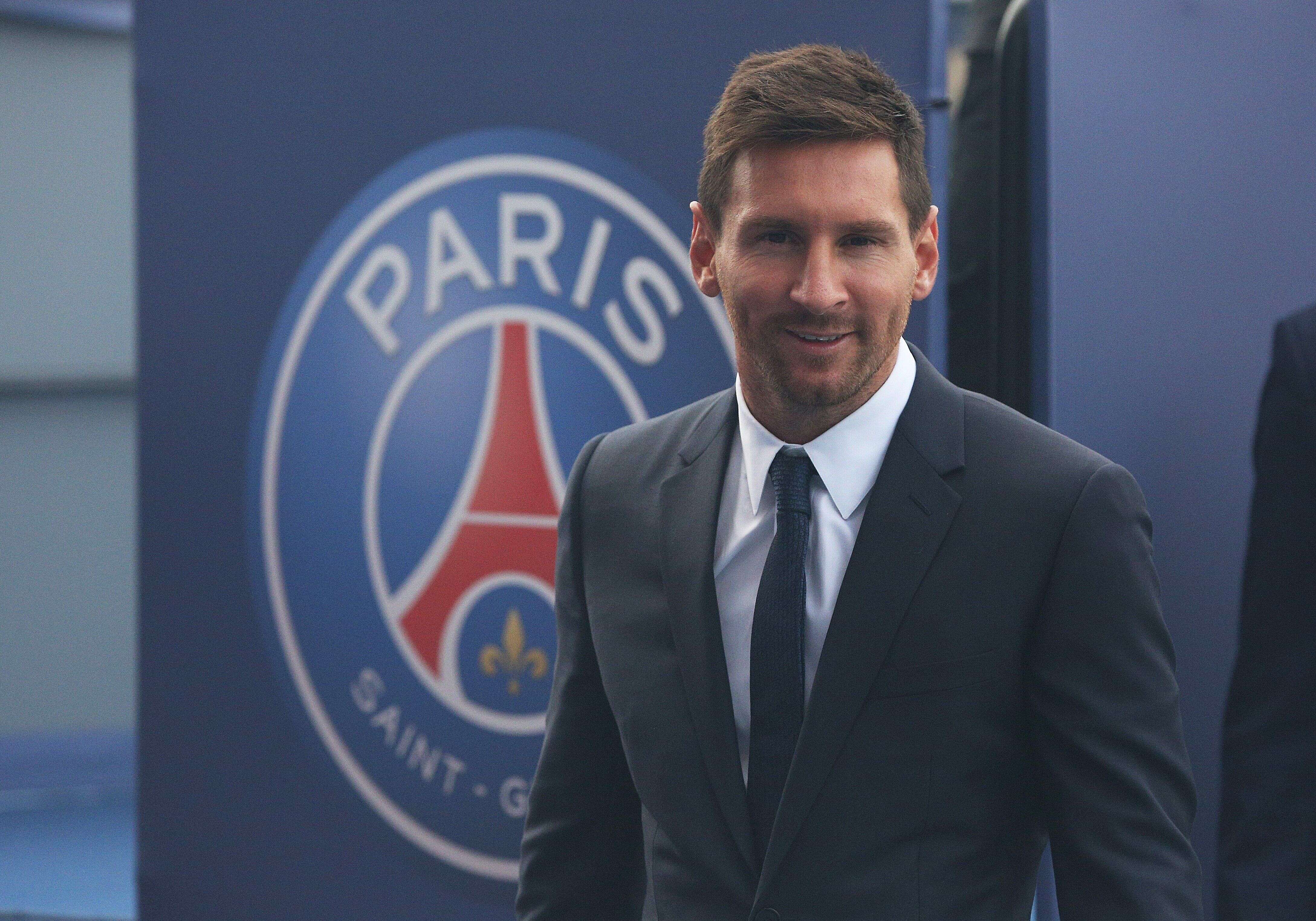 Lionel Messi, ici au mois d'août à Paris.