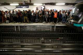 Voici à quoi ressemble le plan du métro de Paris pour la grève du 5 décembre (ici une photo prise à la station gare du Nord le 13 septembre)