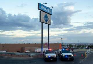 Le Walmart d'El Paso où une fusillade a fait au moins 20 morts le samedi 3 août 2019