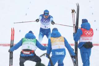 Aux JO de Pékin, le relais masculin en ski de fond médaillé de bronze