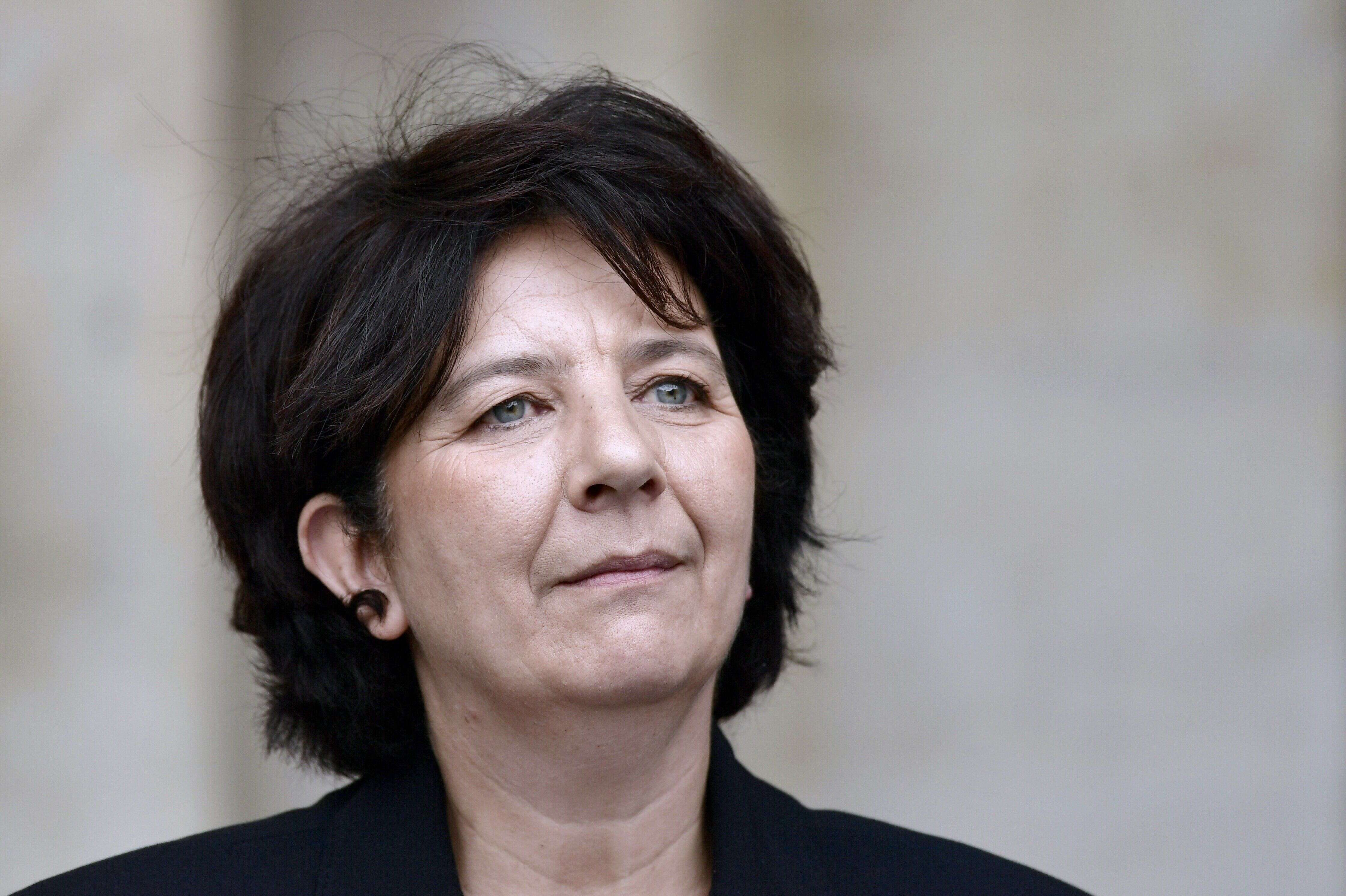 Photo de Frédérique Vidal après sa nomination à la tête du ministère de l'Enseignement Supérieur en mai 2017.