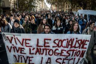 Une intersyndicale inédite appelle à une mobilisation le 26 novembre contre la précarité étudiante (photo d'illustration prise à Lyon le 12 novembre 2019)