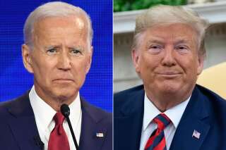 Joe Biden à Houston le 12 septembre 2019 / Donald Trump à Washington le 20 septembre 2019.