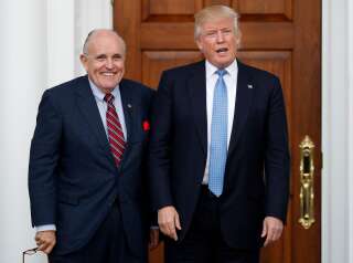 L'avocat Rudy Giuliani et son client Donald Trump