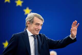 Le président italien du Parlement européen David Sassoli, ici photographié à Strasbourg au mois de juillet 2021, est mort à l'âge de 65 ans. Il était malade et avait été hospitalisé il y a plusieurs semaines.